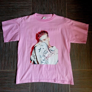 Camiseta vintage de Lil P**p con estampado hecho a mano Never Die