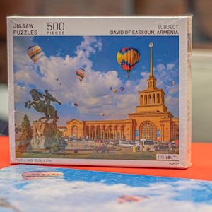 Jigsaw Puzzle 500 Pieces for Ages 5+ - David of Sassoun, Armenia