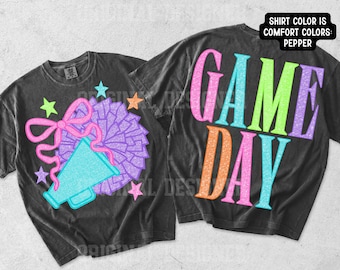Cheer PNG, School Spirit PNG, Mascot PNG, Game Day Png, Preppy Png, Trendy Png, Sports Png, Glitter Png, Neon Png, Craft Design, Cheer Mama
