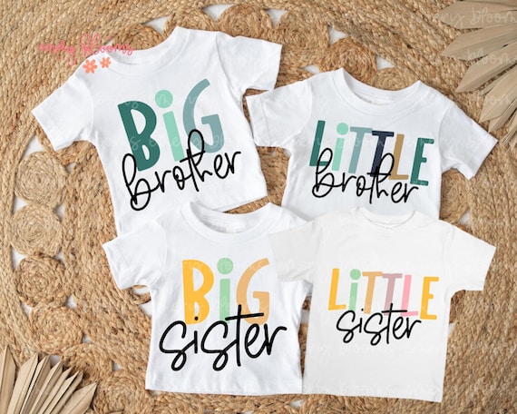 Big Bro SVG, Little Bro Png, Big Sister Png, Little Sister Png, Sibling Crew Png, Big Lil Bro, Big Lil Sis, Pregnancy Announcement, New Baby