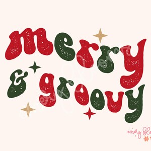 Merry and Groovy Christmas PNG Santa Retro Santa Baby Png Groovy Christmas Png Vintage Cute Merry Christmas Sublimation Christmas vibes