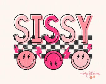 90s Retro Sibling Sissy PNG, Little Girl Smiley Grunge T Shirt PNG, Boho Hot Pink Girl Sibling, Preppy Girl Sublimation PNG Digital Download