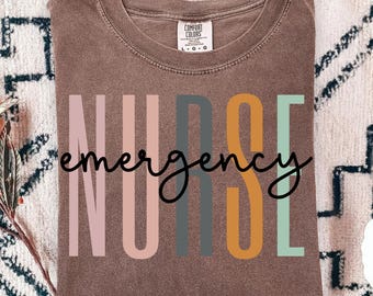 Emergency Nurse PNG, Trendy Png, Nurse Png, Appreciation Png, Summer Png, Preppy Png, Healthcare Png, Occupational Png, Career Png, Craft