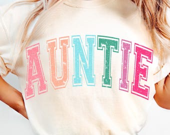 Auntie SVG, Aunt Png, Arched Png, University Png, Preppy Png, Retro Png, Aunt Life Png, Cool Aunts Club, Trendy Png, Family Png, Craft