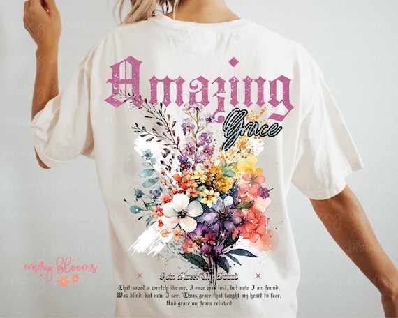 I Once Was Lost Floral Tee I Once Was Lost Floral Tee