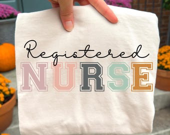 Registered Nurse PNG, Neon Png, Trendy Png, Nurse Png, Appreciation Png, Preppy Png, Healthcare Png, Occupation Png, Career Png, Craft