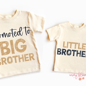Sibling Big Brother Little Brother Promoted to Big Brother Bundle PNG Big Lil Bro Sublimation Digital Design Download Big Brother