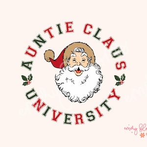 Retro Christmas PNG Auntie Claus Png Santa Baby Png Groovy Christmas Png Vintage Cute Merry Christmas Sublimation Christmas vibes