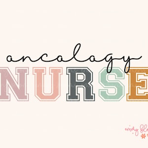 Oncology Nurse PNG Digital Design Download, Retro Sublimation Nurse PNG, Boho Nurse T Shirt Design, Print File for Nurses, Healthcare