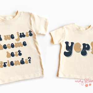 Sibling Big Little Brother Did We Just Become Best Friends Bundle PNG Big Lil Bro Sublimation Digital Design Download Big Brother