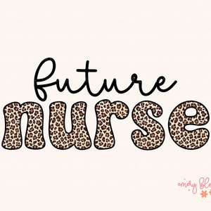 Zukünftige Krankenschwester PNG Digitaler Design-Download, Retro Sublimations Krankenschwester PNG, Boho Krankenschwester T-Shirt Design, Druckdatei für Krankenschwestern, Kommunismus Png