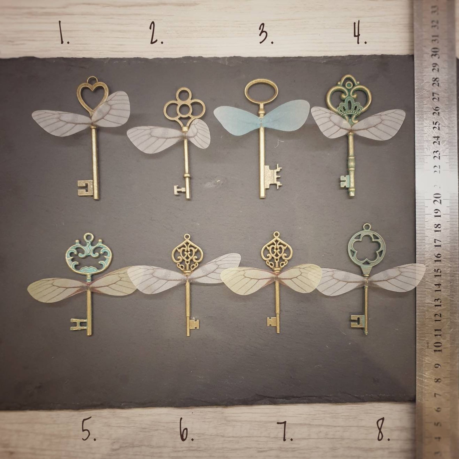 Flying key Harry Potter keys Harry Potter fan gift fairy key Etsy