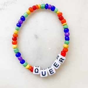 Pulsera de cuentas Snarky -Queer Gay Pride