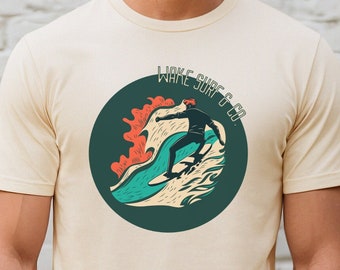 Wake Surf T-shirt, Wake Surf T-Shirt, Gift for Wake Surfer, Wakesurf T-Shirt, Wakesurfing, Wake Surf Lover, Boat Lover, Watersports