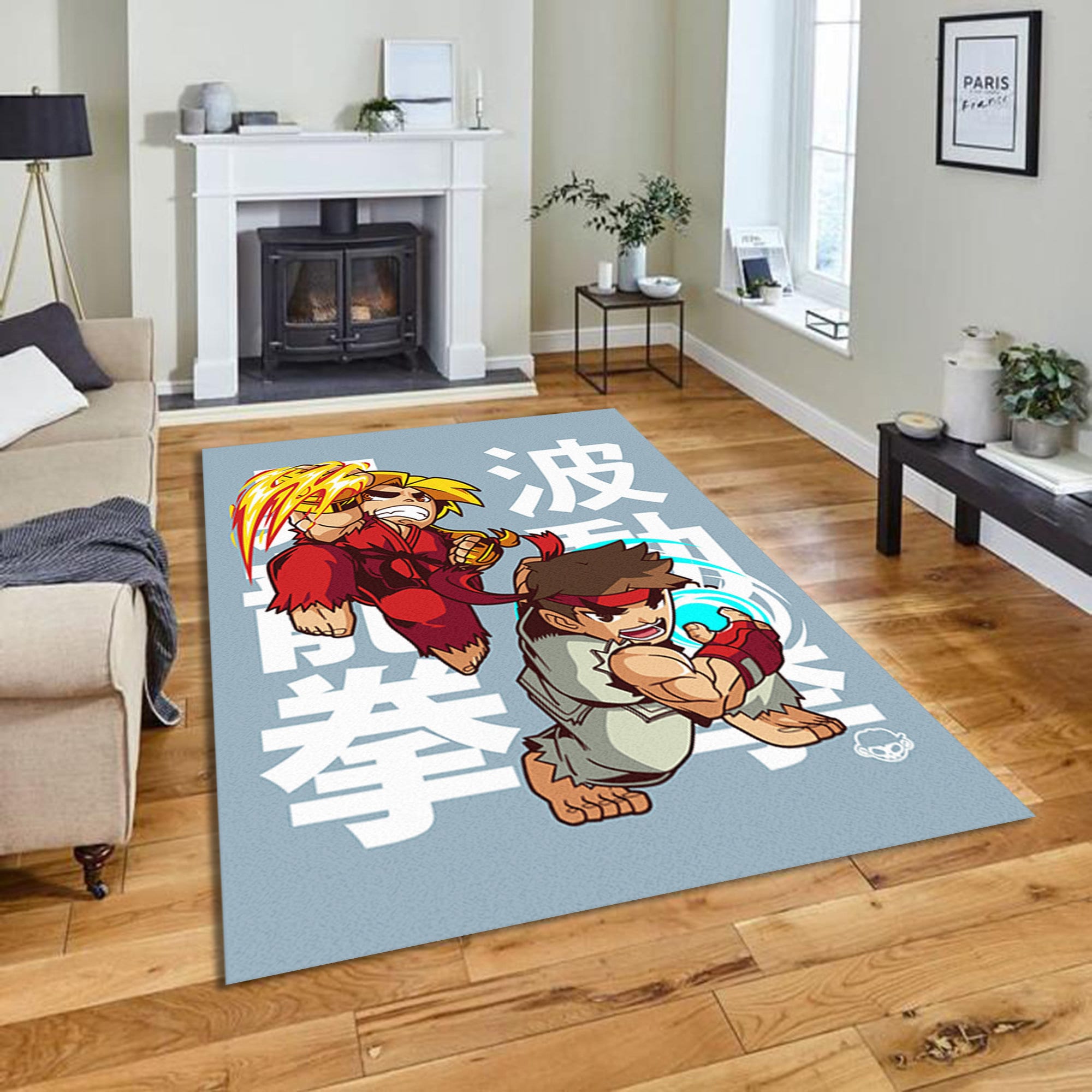 SF Gaming Rug Shakes and Fidget Gaming Characters Gamer Etsy