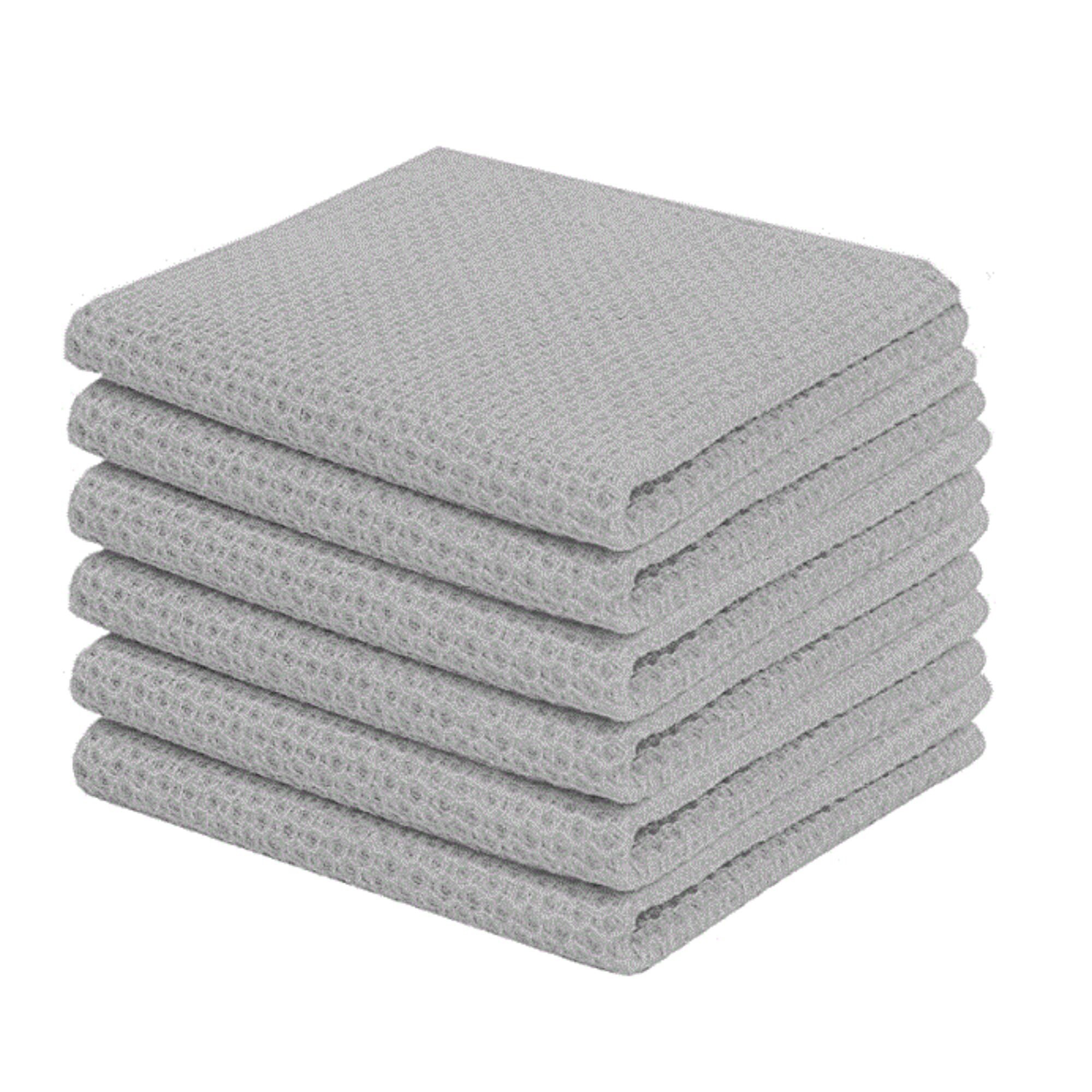 Kitchen Towel6 pcs Light Grey30x30 cms100 CottonThick Etsy