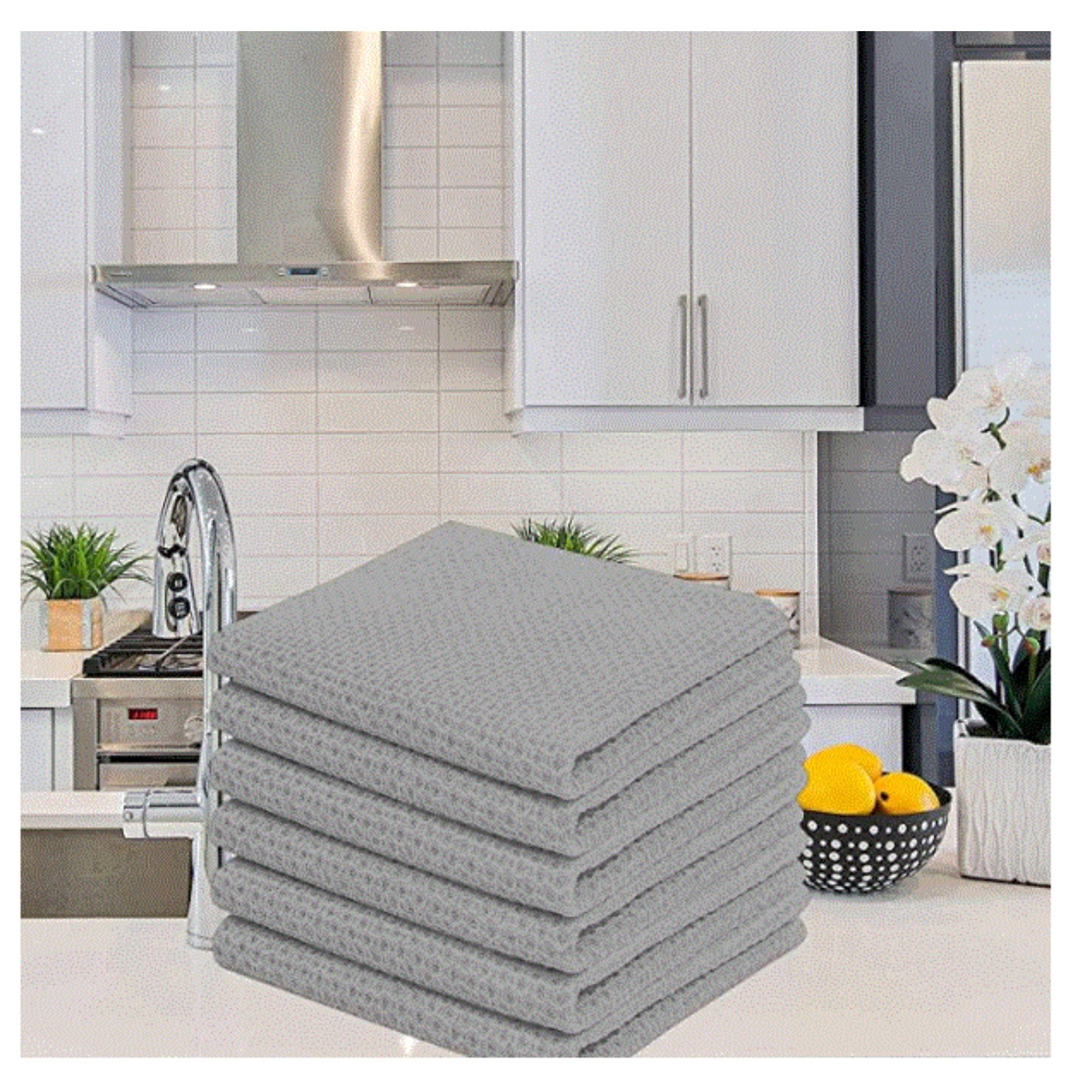 Kitchen Towel6 pcs Light Grey30x30 cms100 CottonThick Etsy