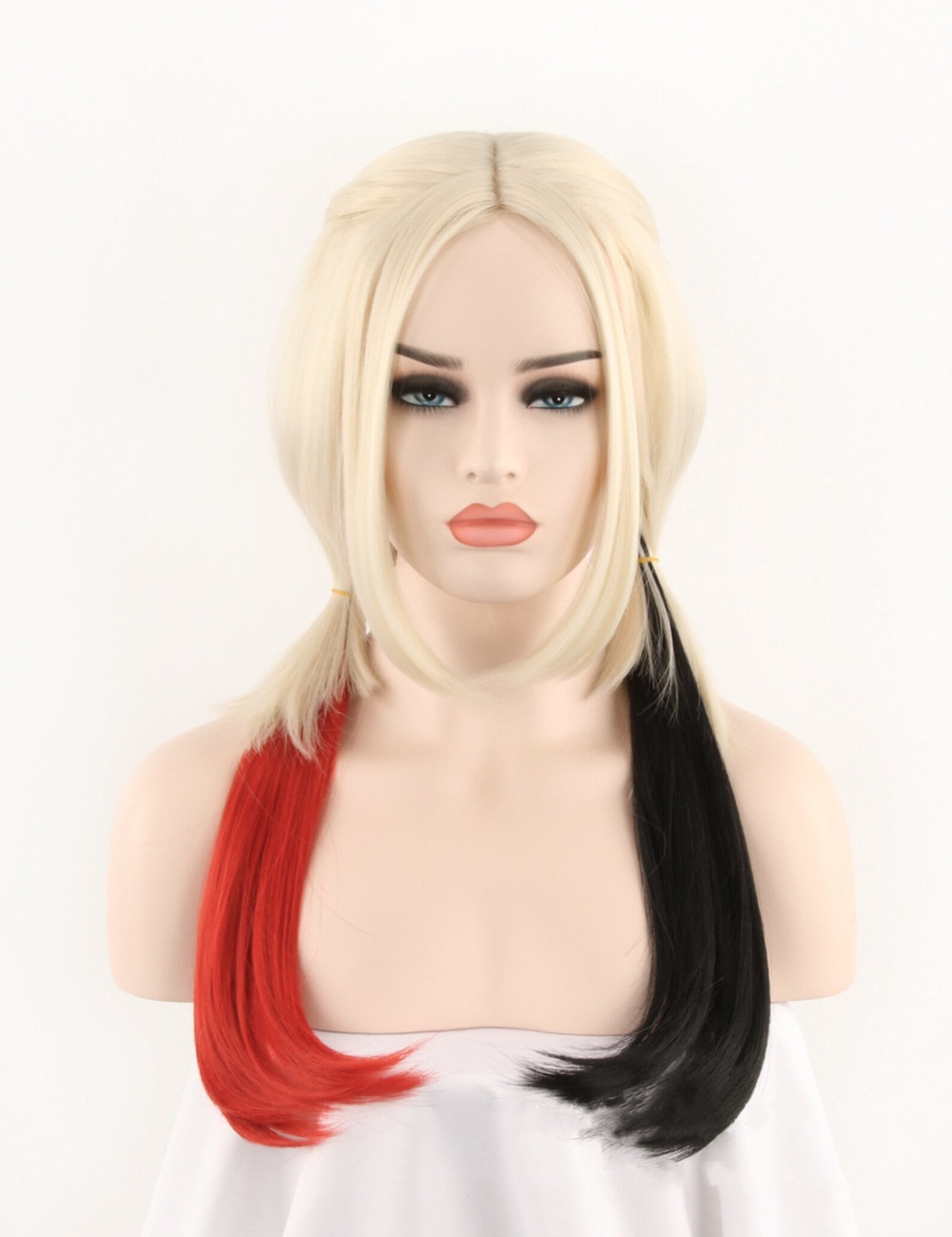 The Suicide Squad Harley Quinn Cosplay Perücke schwarze und Etsy
