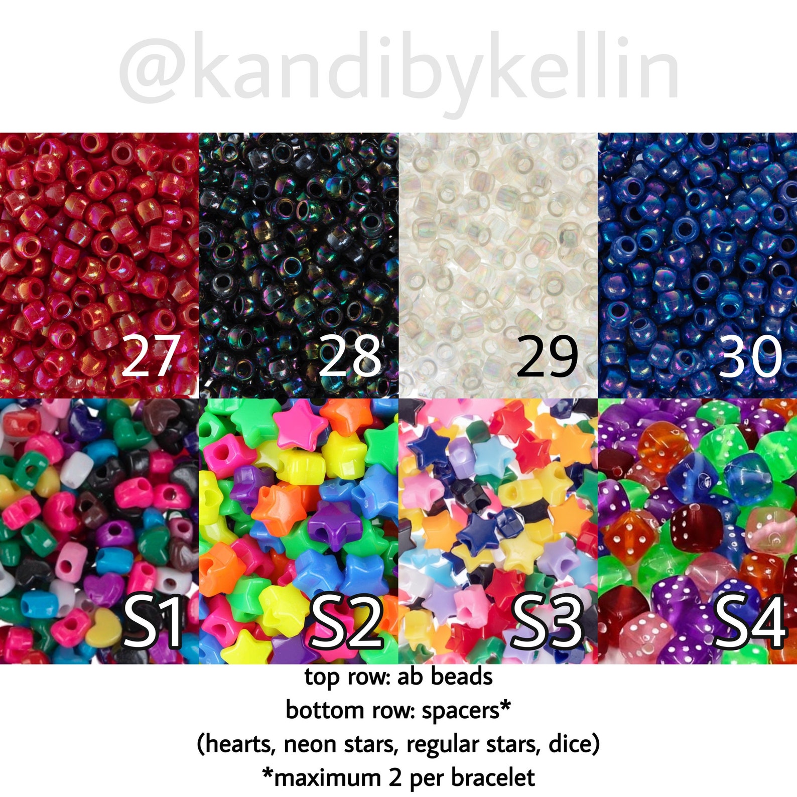 Diy kandi bracelet kit Etsy