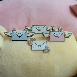 Liebesbrief Emaille Pins