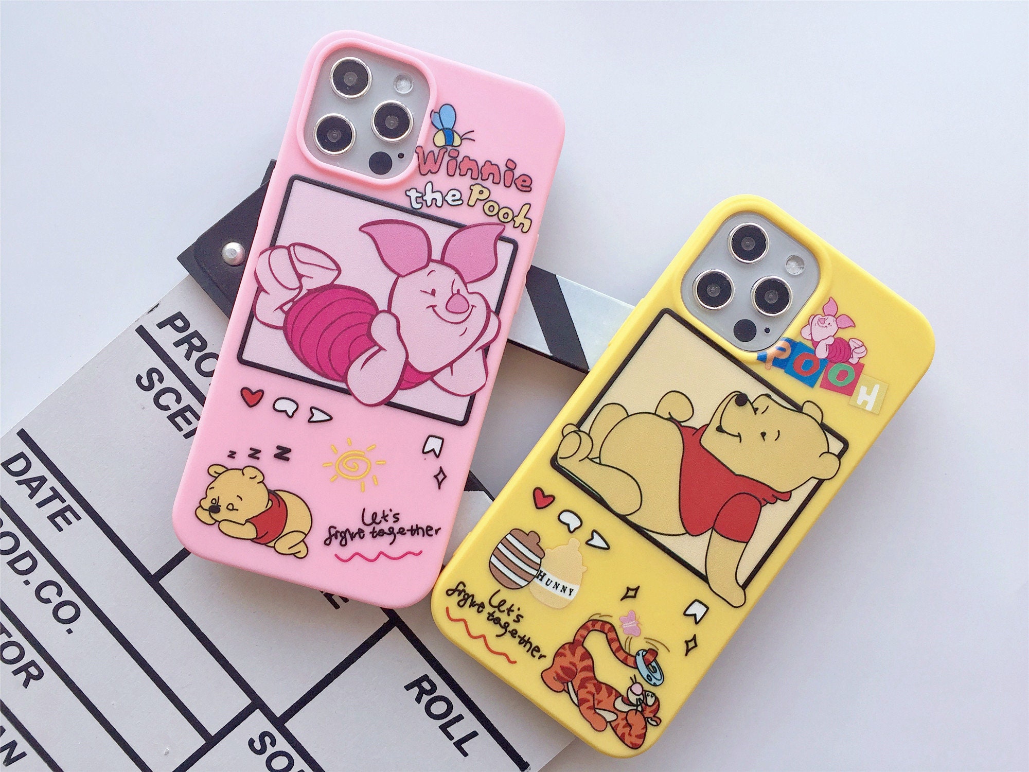 Winnie the Pooh Cute Phone Case for iPhone 12 Pro Max / 12 Pro Etsy