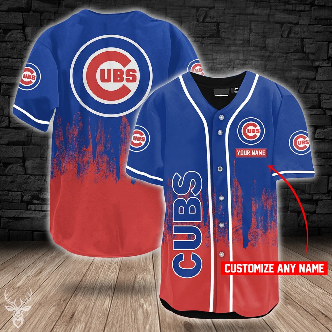 Chicago Cubs MLB personlaized Baseball Shirt MLB Cubs Etsy