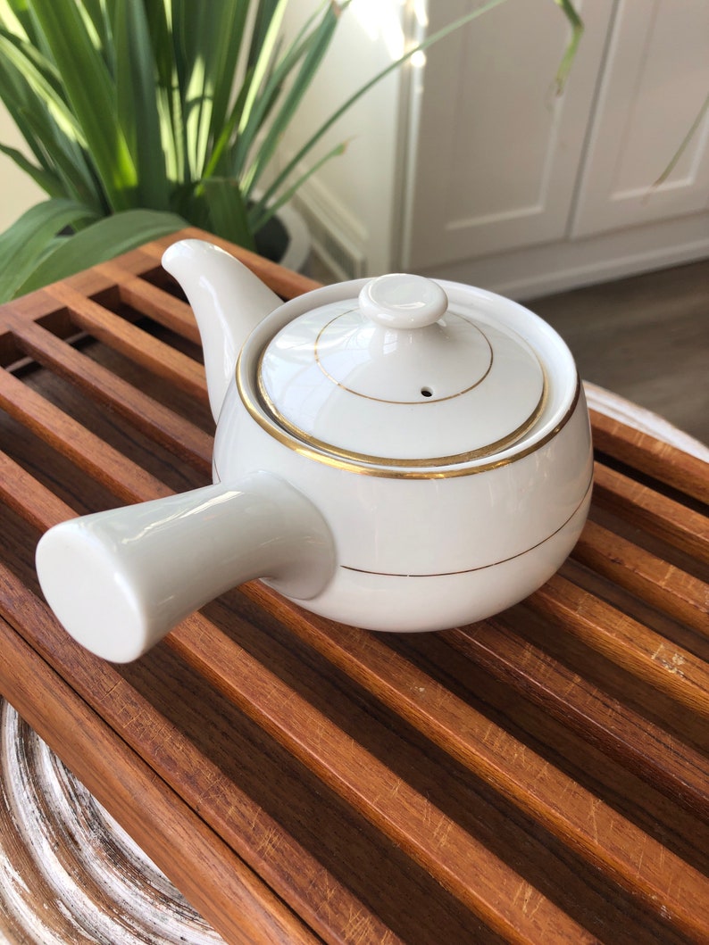 Japanese Hoya Side Handle Tea Pot by Akechi Etsy