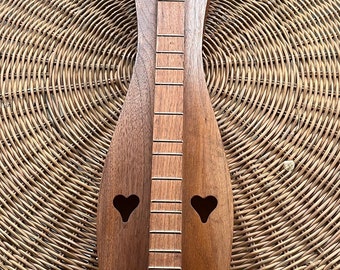 Mountain Dulcimer by Steve and Row Hellman Oct. 1972, 3 string