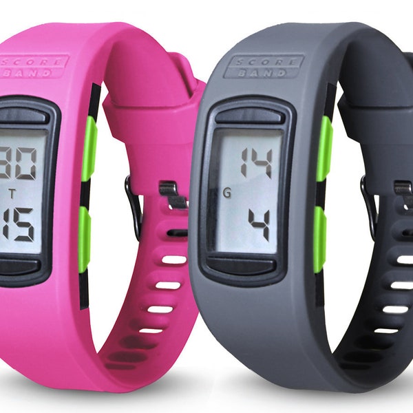 ScoreBand PLAY Digital Scorekeeping watch with 4 modes for Golf, Tennis, Pickleball and other sports one size fits all