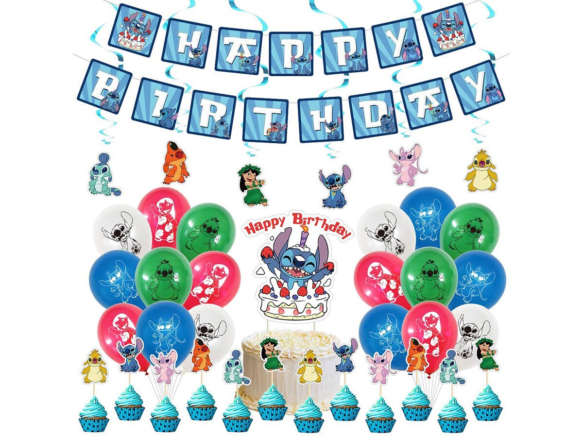 Used for Lilo and Stitch birthday party decoration birthday | Etsy
