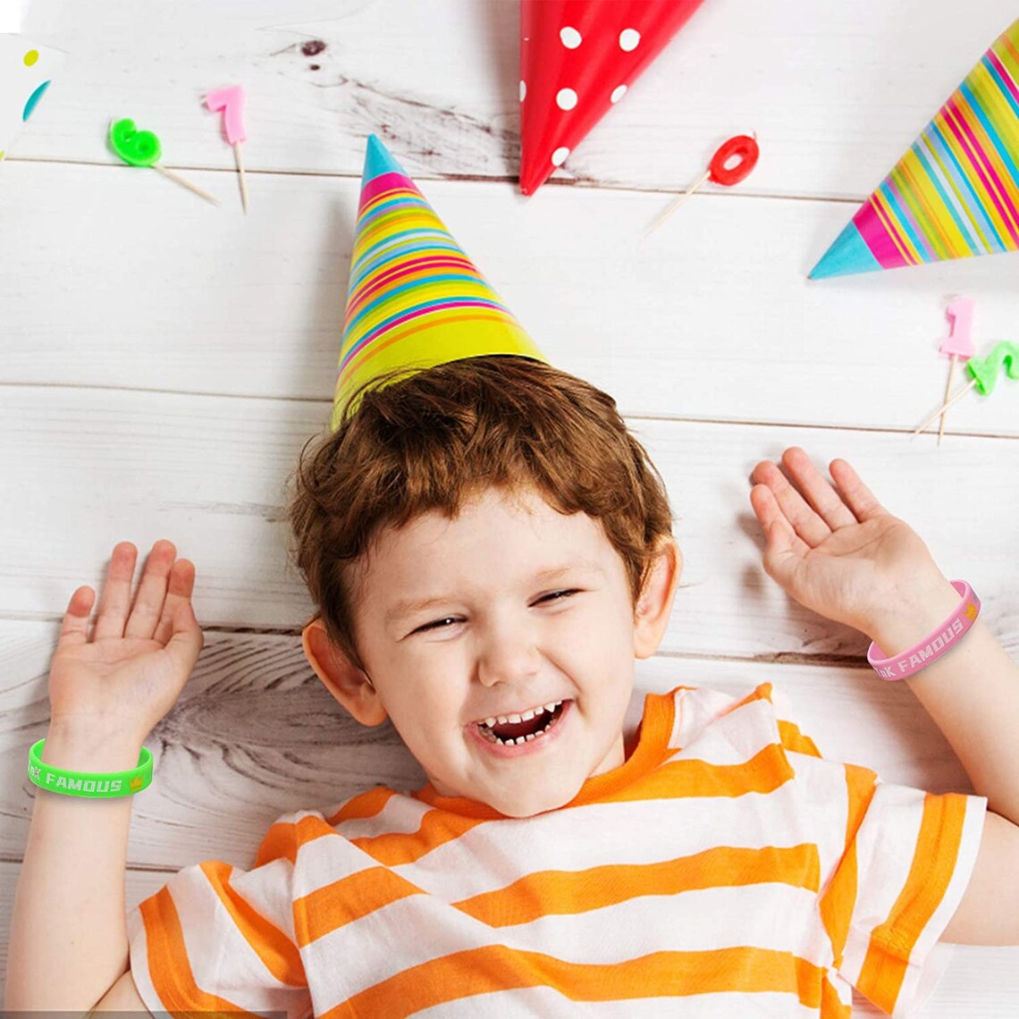 36 Pack TIK TOK Themed Silicone Bracelet Dance Challenge Party Etsy