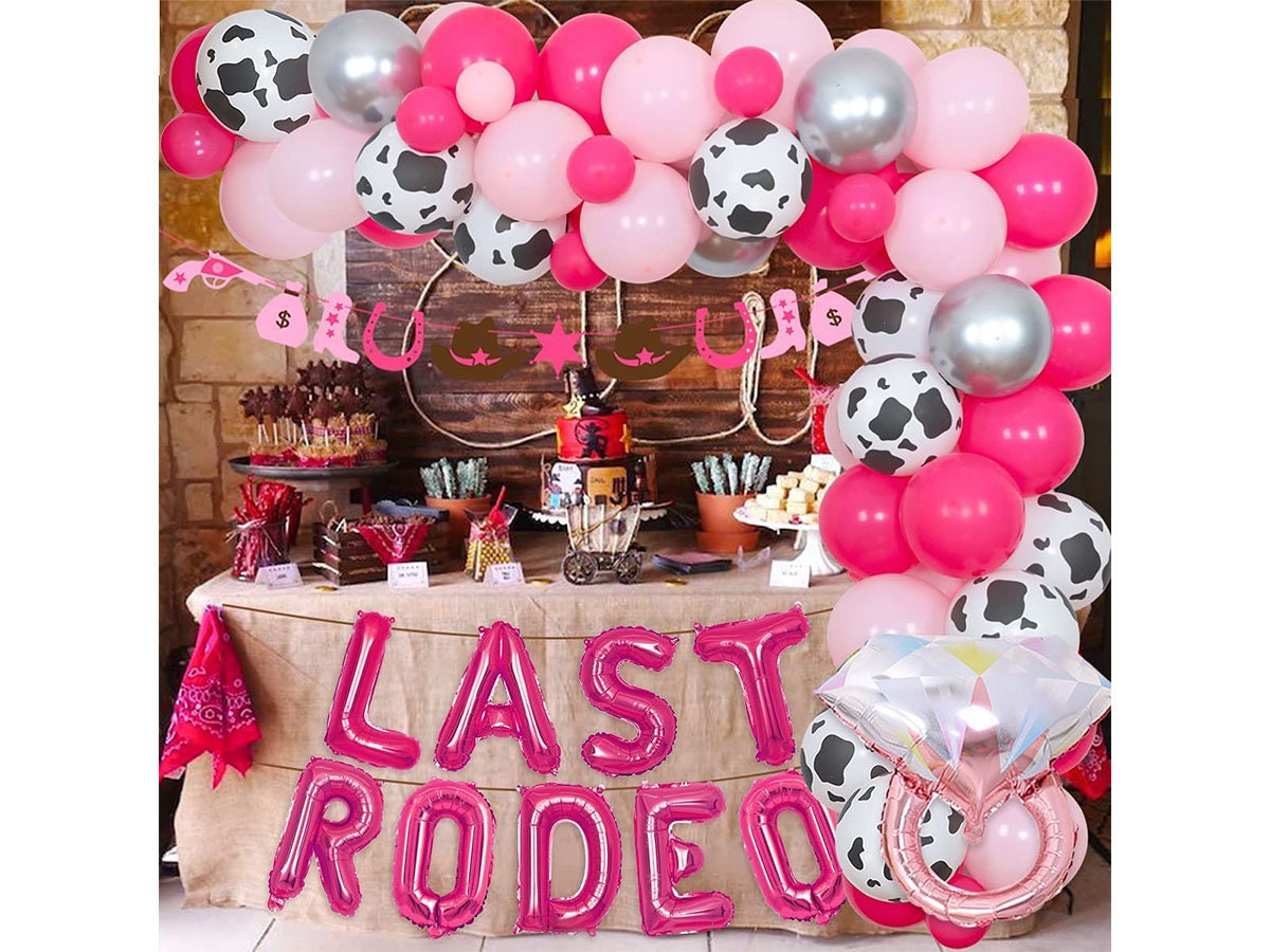 Western Theme Last Rodeo Bachelorette Party Decorations | Etsy