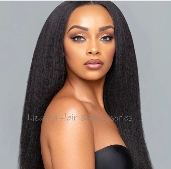Buy Closure Wigs Straight Human Hair Wig Human Hair Lace Wigs Online in  India - Etsy