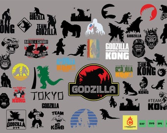 Download Godzilla Svg Etsy
