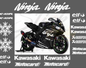 Multiple Sizes Custom Vinyl Decal Kawasaki Wall or Vehicle Multiple Sizes Custom Vinyl Decal Kawasaki Wall or Vehicle