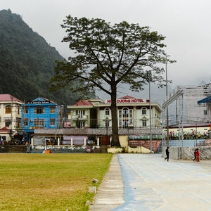 Photographie Vietnam Décor Mural Paysage Ville Meo Vac Voyage