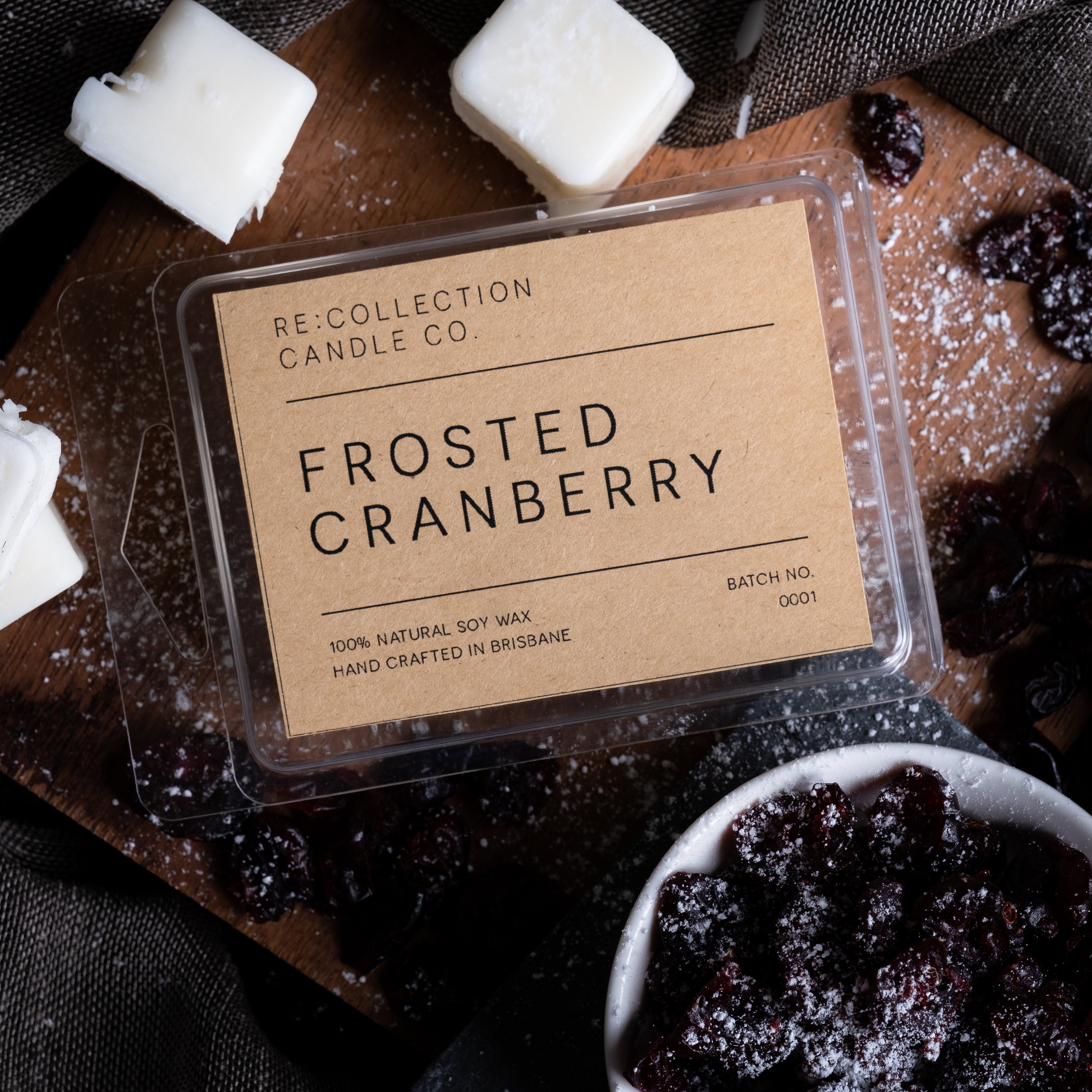 Frosted Cranberry Scented Candle 100g 200g 100 Soy Wax Etsy Nederland