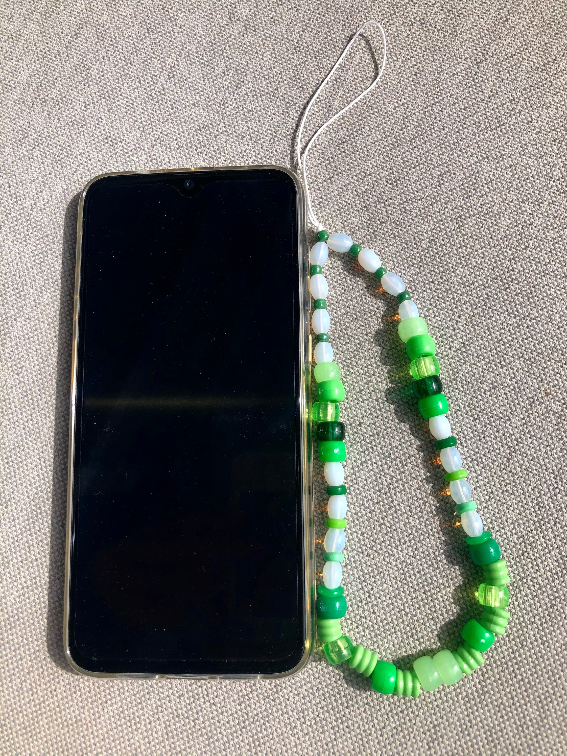Colorful Phone Charm Strap Beaded Mobile Phone Strap Etsy