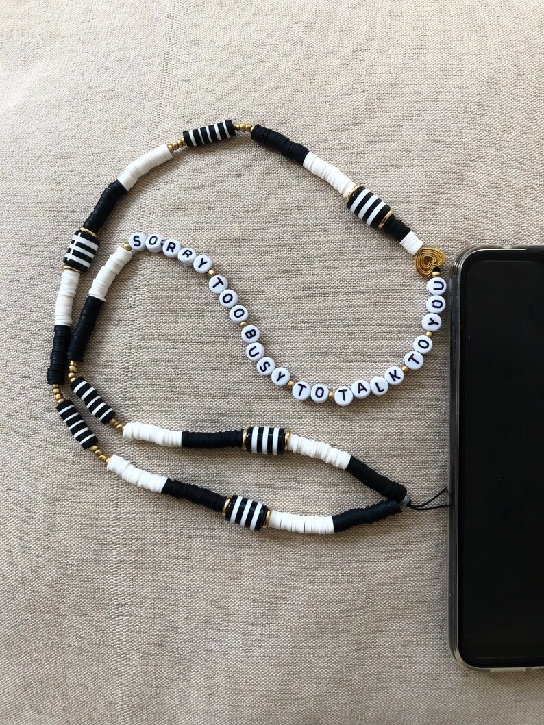 Iphone Beaded Chain Multi Colored Phone 