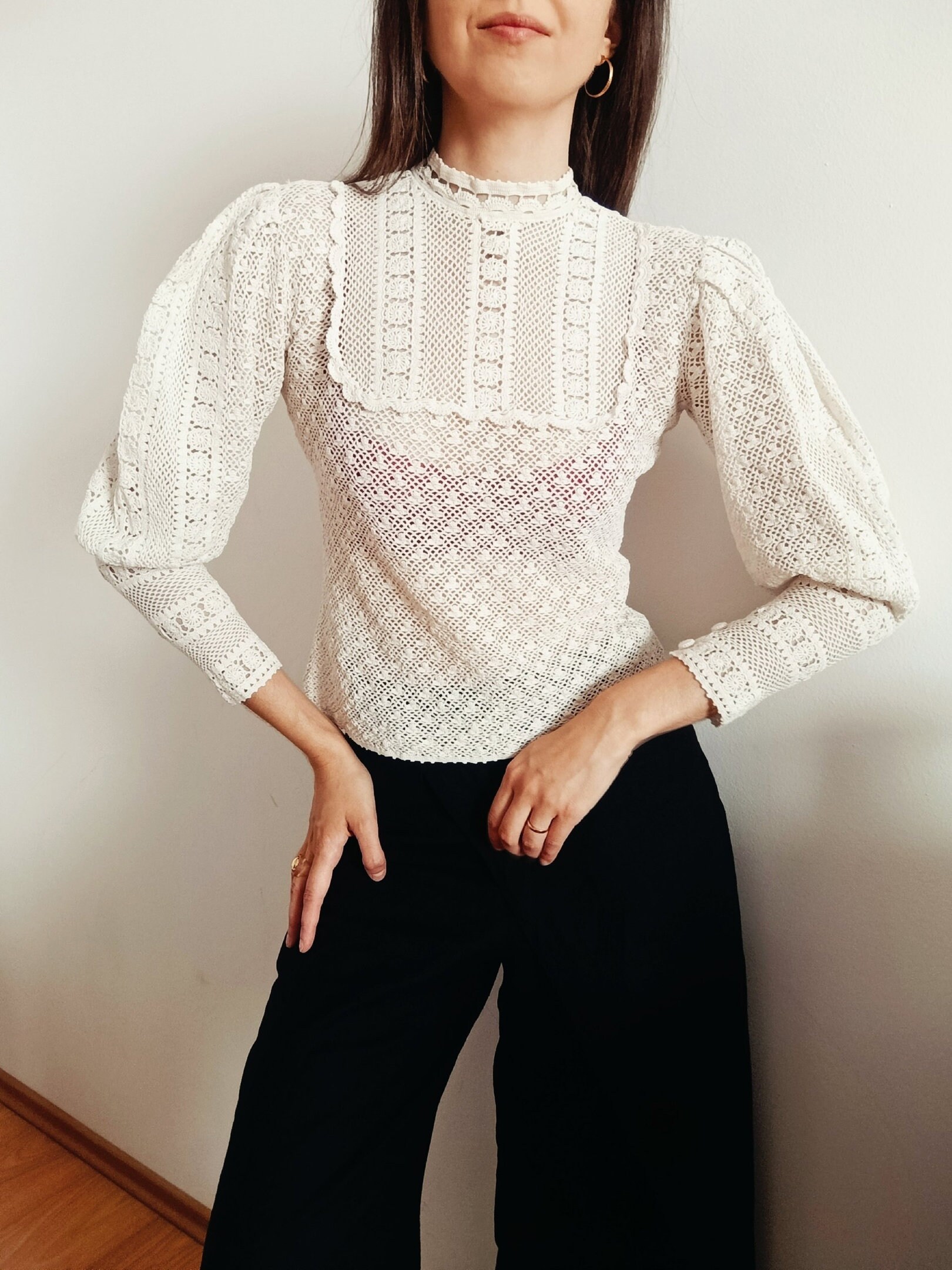 1920 blouse Etsy Espana