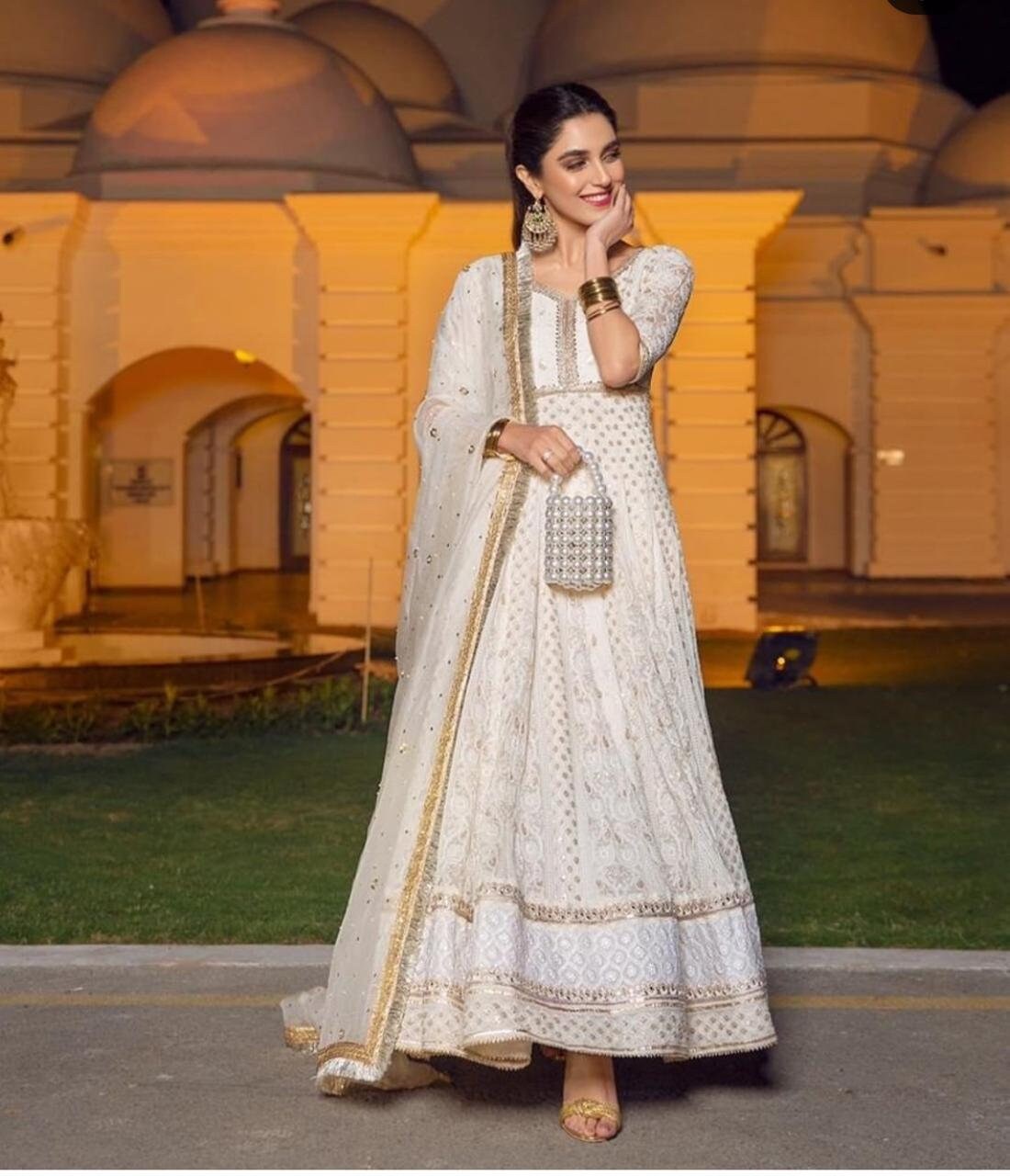 Sabyasachi Special BOLLYWOOD ANARKALI Punjabi Sharara Suit Etsy