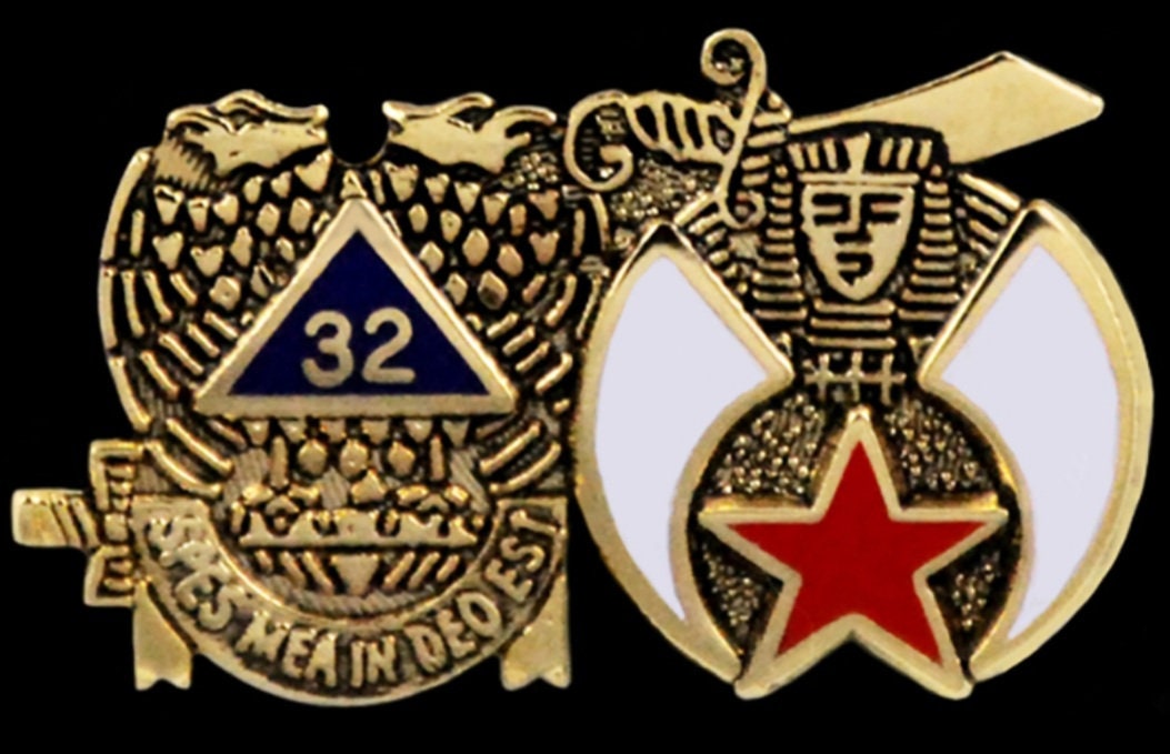 Mason Consistory 32/shrine Lapel Pin Etsy UK