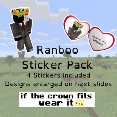 Ranboo Sticker Pack | Etsy