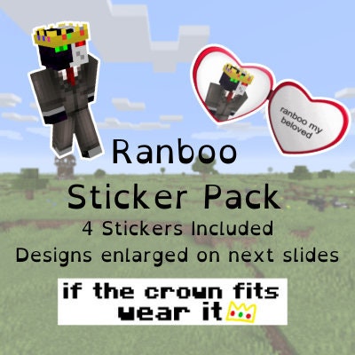 Ranboo Sticker Pack | Etsy
