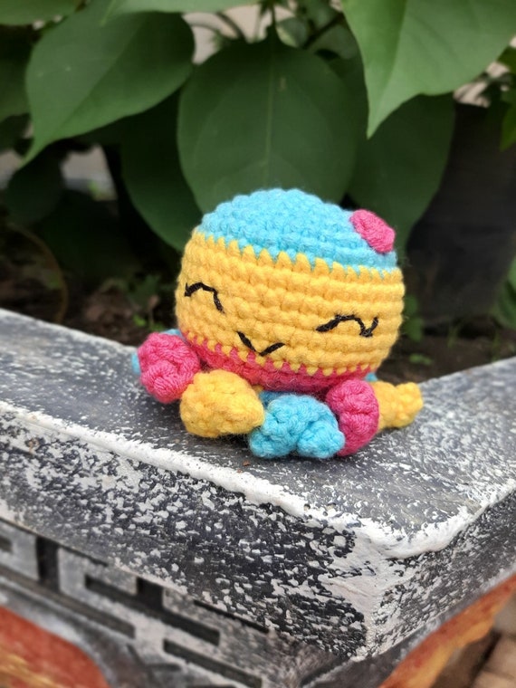 Stuffed Animals & Plushies Transgender Crochet jellyfish Pansexual LGBT