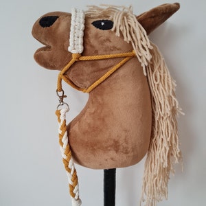 Hobby horse halter - Hobby Horse Halter and Lead Rope Set - Perfect for Kids - Unique Colors Available - Ideal for Hobby Horse Play