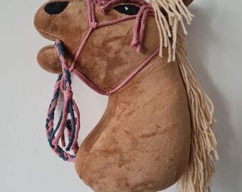 Macrame Hobby Horse Halter and Lead Rope Set