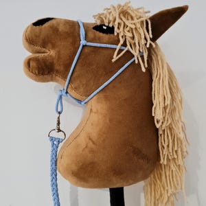 Hobby Horse Halter and Lead Rope Set - Hobby Horse Accessories - Perfect for Kids - Hobby Horse Halter + Lead Rope - Soft and Durable