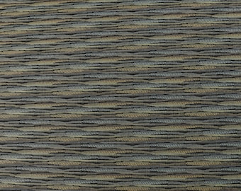 Green and Blue Striated Pattern Upholstery Fabric by the yard - For home decor, upholstery projects, chairs, sofas, pillows, & furnishing