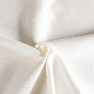 Woven Snow White Upholstery Fabric by the yard - For home decor, upholstery projects, chairs, pillows, sofas, & furnishing